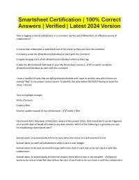 Smartsheet Certification Exam Questions and Answers