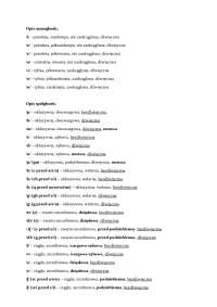 Opis samogłosek i spółgłosek, Fonetyka języka włoskiego