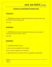 ASA 114 TEST QUESTIONS AND ANSWERS 2025