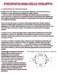 Schemi cap.1-3 manuale di psicopatologia dell’infanzia