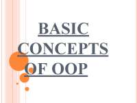 Basic Concepts of Object-Oriented Programming (OOP)