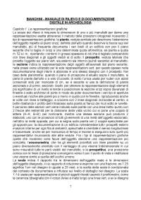 Riassunti Disegno e rilievo archeologico