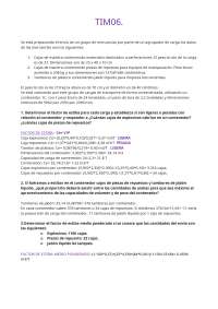 Calcular factiores de estiba