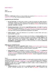 Diritti Reali e Diritti di Credito: Confronto e Caratteristiche nel Diritto Romano