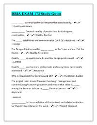 DBIA Exam 173 Study Guide: Design-Build Best Practices and Project Management