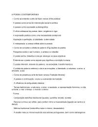 Poetas Contemporâneos
