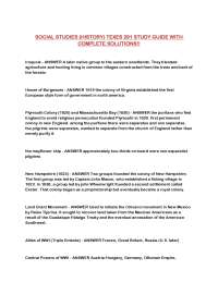 Texas History Study Guide: Key Events, Figures, and Concepts
