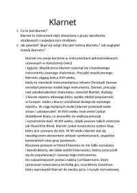 klarnet informacje 1