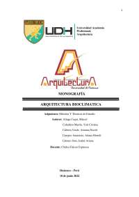 Arquitectura Bioclimática: Diseño Sostenible y Eficiencia Energética