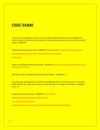 CISEC EXAM QUESTIONS AND ANSWERS 2025