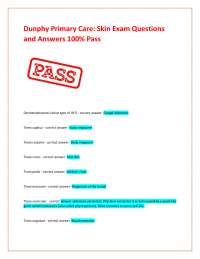 Skin Exam Questions and Answers: A Comprehensive Guide for Medical Professionals