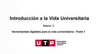 Herramientas Digitales para la Vida Universitaria: Parte 1