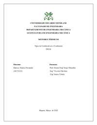 Tipos de combustíveis e combustão  (anexo)