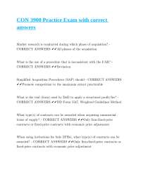 CON 3900 Practice Exam with correct answers