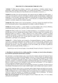 Comentario de texto tratado de ultrecht