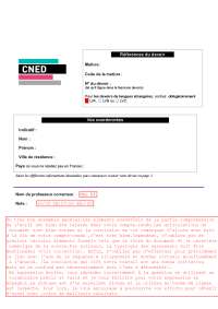 Devoir 4 Espagnol, 1ere