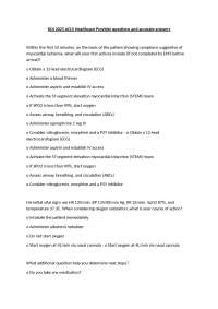 RQI 2025 ACLS Healthcare Provider questions and answers