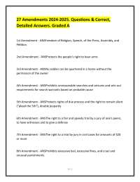 US Constitution Amendments: Questions and Answers