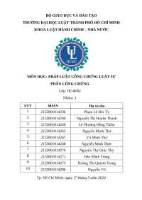 Công chứng luật sư thảo luận