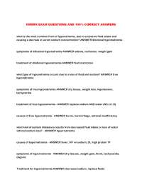 Electrolyte Imbalances and Gastrointestinal Disorders: Questions and Answers