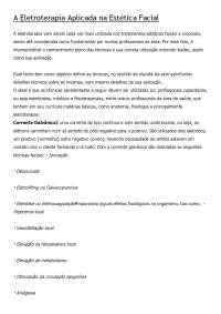 Eletroterapia Estética: Técnicas, Aplicações e Mercado de Trabalho