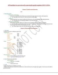 ATI pediatrics proctored exam study guide update 2025-2026.
