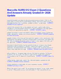 NURS 612 Exam 2: Respiratory Assessment Questions and Answers