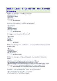 WSET Level 3 Wine Questions and Answers: A Comprehensive Guide