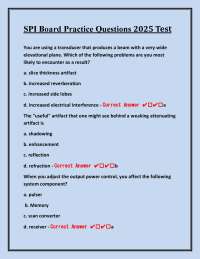Ultrasound Physics: Multiple Choice Questions and Answers