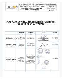 coronavirus plan de accion