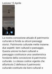 storia del patrimonio culturale