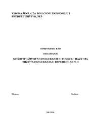 Mesovito zivotno osiguranje