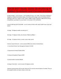 CDCR Sergeant Exam: Procedures, Lawsuits, Inmate Classification