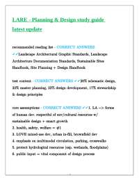 Landscape Architecture Planning & Design: A Comprehensive Study Guide