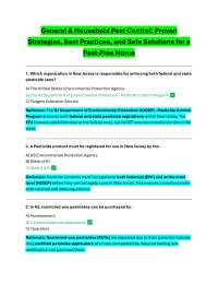 General & Household Pest Control: Proven  Strategies, Best Practices, and Safe Solutions