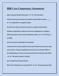 HIPAA and Healthcare Insurance: A Multiple Choice Quiz