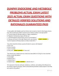 Endocrinology and Metabolism Exam Questions and Answers: A Comprehensive Guide