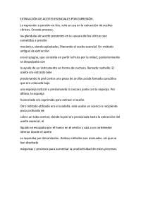 Extracción de Aceites Esenciales: Métodos Tradicionales e Industriales
