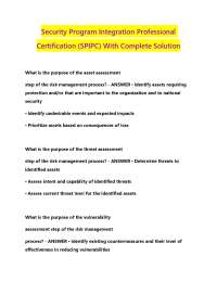 Security Risk Management and the DoD PPB&E Process: A Q&A Guide