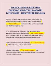 Search and Rescue Techniques: A Comprehensive Guide with Questions and Answers