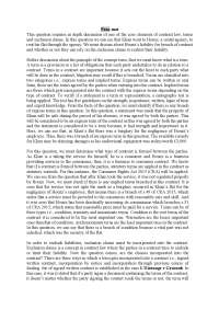 Contract Law Analysis: Terms, Exclusions, and B2C Liability