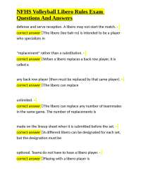 NFHS Volleyball Libero Rules: A Comprehensive Q&A Guide