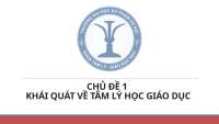 tâm lí học giáo dục.