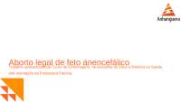 Aborto de feto legal anencefalia