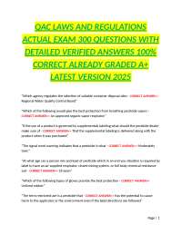 QAC Laws and Regulations: A Comprehensive Exam Preparation Guide