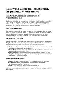 Resumo, A Divina Comédia de Dante Alighieri: Uma Análise da Obra Prima