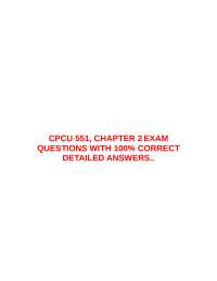 CPCU 551, CHAPTER 2 EXAM QUESTIONS WITH 100% CORRECT DETAILED ANSWERS..
