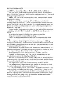 Bonus Chapter A Court of Silver Flames