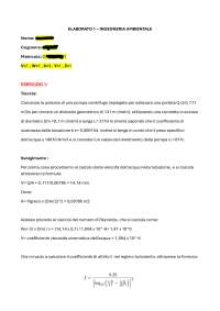 Elab 2 Ingegneria Ambientale