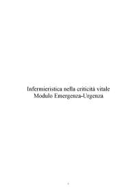 Infermieristica area critica